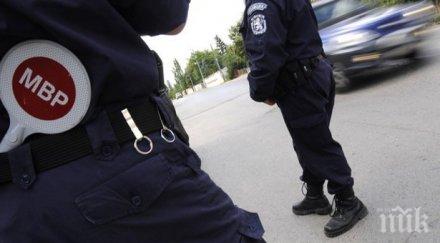 засилено полицейско присъствие пътя софия кулата