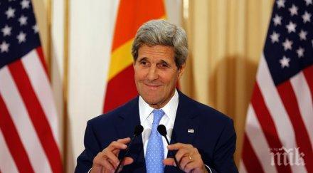 джон кери сащ работят преговорен процес уреждане конфликта йемен