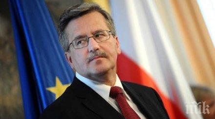 президентът полша парадът победата символ нестабилния свят