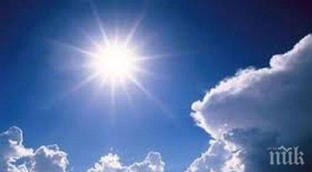 предимно слънчево следобед купести облаци