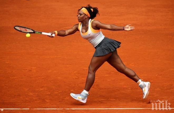 Серина Уилямс стартира ударно в Мадрид