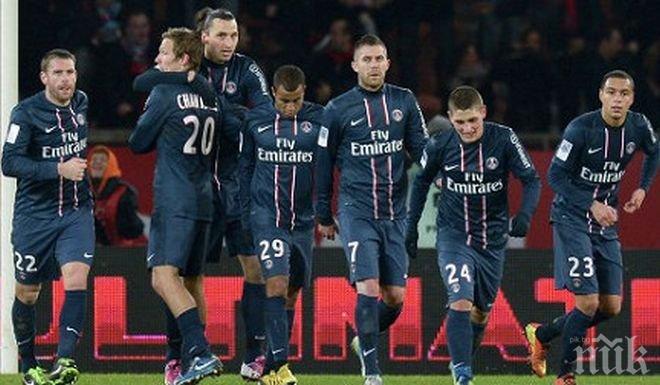 Златан и компания отново начело след успех над Нант