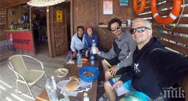 Живот като песен! Део откри сърф сезона в Гърция