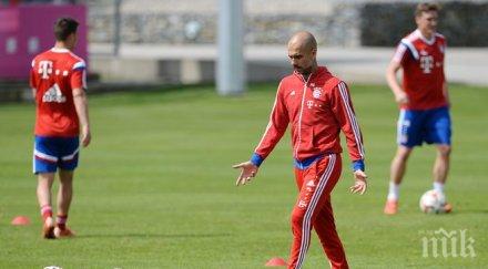 гуардиола пуска трима централни защитници барса