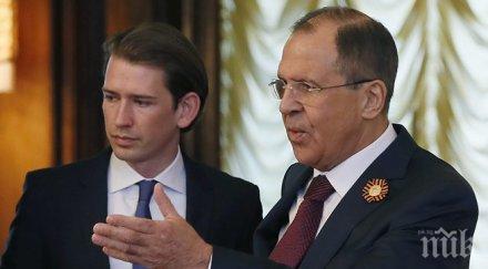 лавров разискваме отмяна санкциите