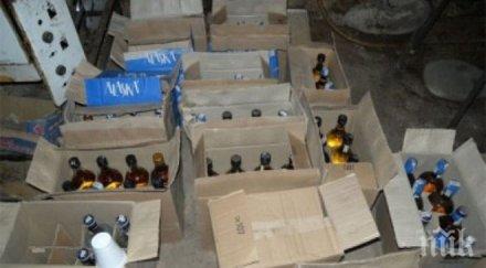 спипаха 200 литра алкохол без бандерол района кантон любово