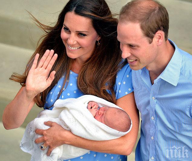 Британските медии приветстват имената на второто дете на принц Уилям