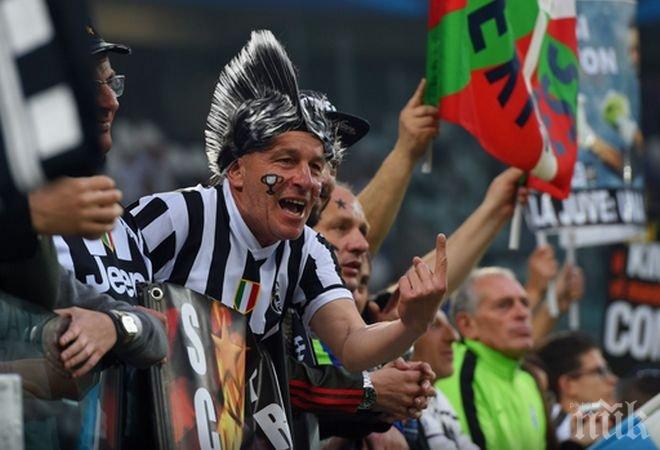 Юве - Реал 1:1 на полувремето, Мората и Роналдо бележат, Хамес удари греда