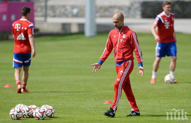 Гуардиола пуска трима централни защитници срещу Барса