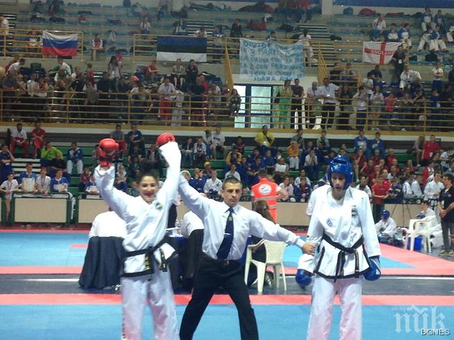 Мирела Чилингирова стана европейска шампионка по таекуон-до