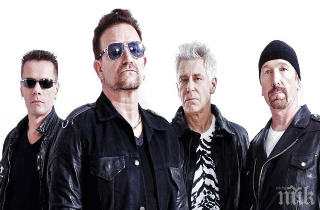 U2 с изненадващ концерт в нюйоркското метро