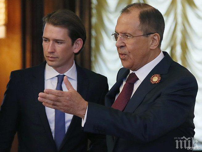 Лавров: Няма да разискваме с ЕС отмяна на санкциите