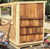 Този мъж изгражда къщи на тротоара... Всички си задаваха въпроса: Защо?