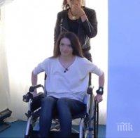 Шок! Луиза Григорова смая столичани, придвижва се с инвалидна количка (снимка)