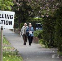 Избирателната активност може да достигне 75% в някои области на Великобритания