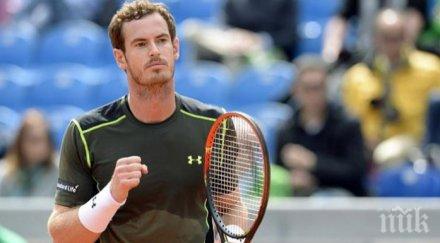 анди мъри победи филип колшрайбер три сета мадрид