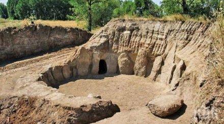 правят спасителни разкопки кромлеха хисарското село старо железаре