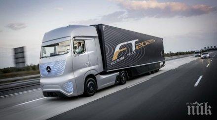 първият самоуправляващ камион потегли пътищата щата невада