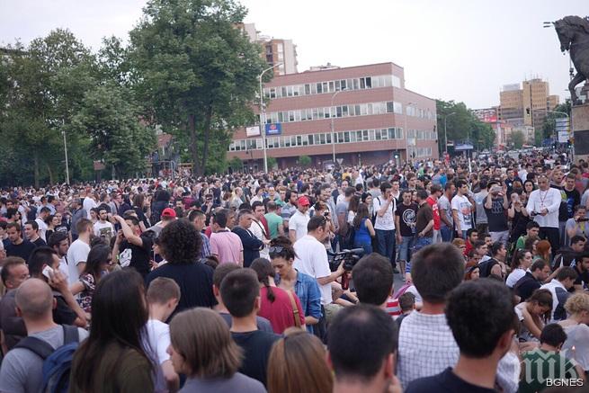 Отново масов бунт срещу режима на Груевски