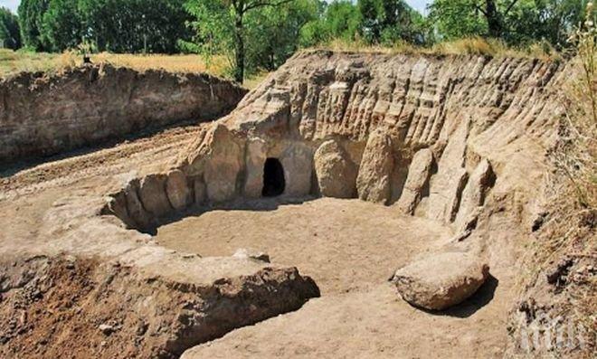 Правят спасителни разкопки на кромлеха в хисарското село Старо Железаре 