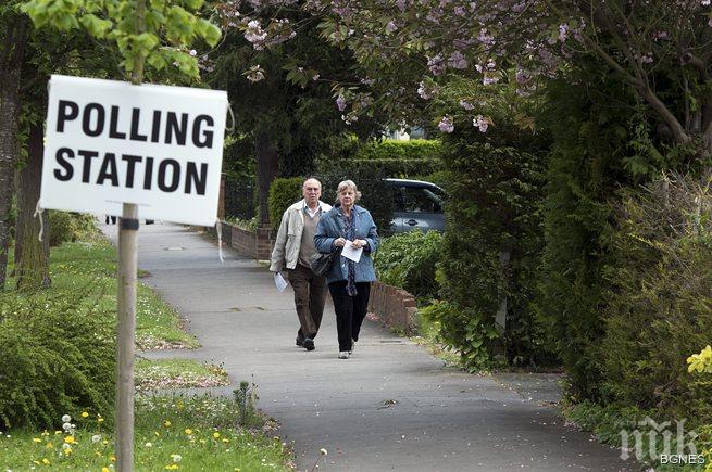 Избирателната активност може да достигне 75% в някои области на Великобритания