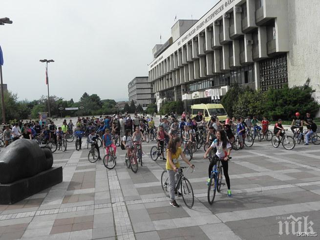 Ученически колопоход в Благоевград