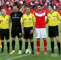 ЦСКА и Лудогорец не си отбелязаха гол през първото полувреме, Кукоч играе в атака