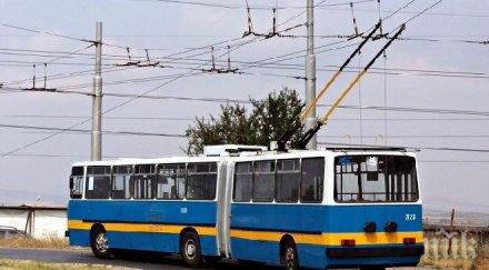 сменят тролейбусната мрежа