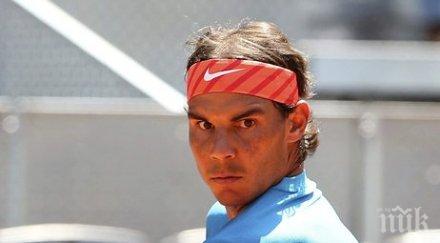 надал триумфира бердих отива седми финал мадрид