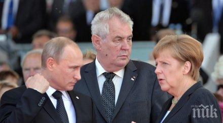 ангела меркел пристигна москва