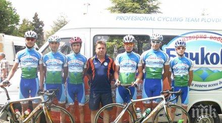 българско трио окупира почетната стълбичка колоездачния тур слънчев бряг