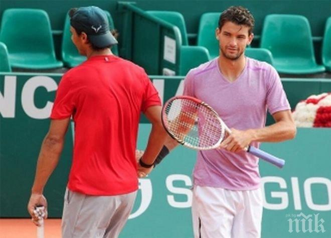 Надал пречупи Григор, българинът изпусна матадора във втория сет