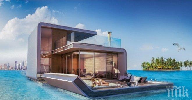 Уникално! Дубай прави домове насред морето (снимки)