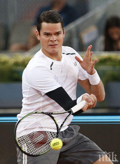 Раонич е под въпрос за Ролан Гарос