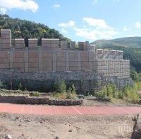 Пускат 3D анимация в крепостта в Перник в Нощта на музеите