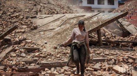 сеизмолози мощният трус непал рихтер усетен индия обновена видео