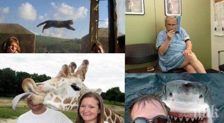 уникални снимки чието заснемане никакво обяснение