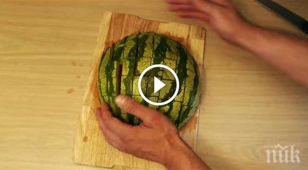 изгледаш никога повече режеш динята друг начин