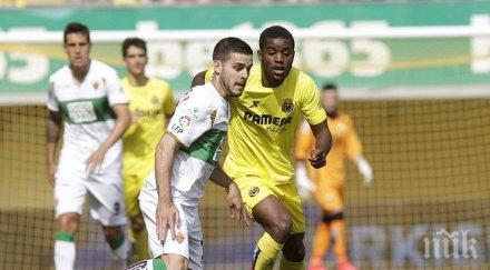 виляреал победи елче един гол