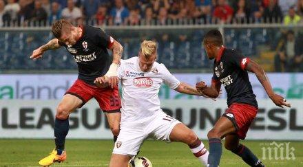 дженоа разби торино остава битката евроквоти