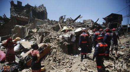 отново мощен трус непал рихтер обновена