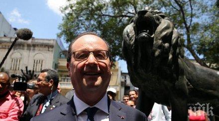 франсоа оланд фидел кастро разговаряха два часа хавана