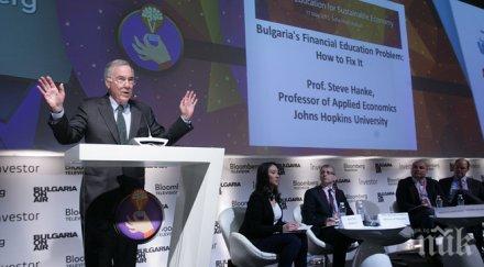 проф ханке гърция излезе еврозоната влизането българия било катастрофа