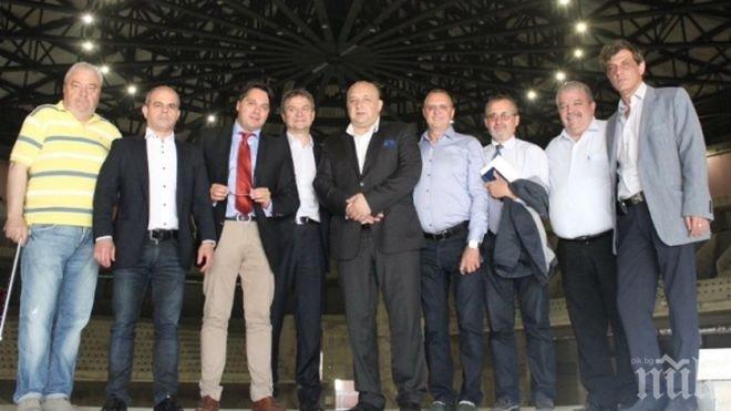 Министър Кралев заля Арена Русе със суперлативи