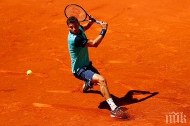 Григор показа твърде много класа за Янович и потегли победно в Рим