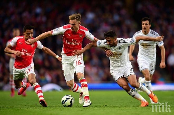 Суонзи шокира Арсенал насред Лондон