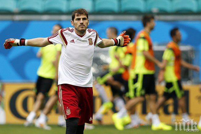 Касияс освиркван заради Моуриньо