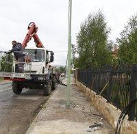 След трагедията в Яхиново: Слагат легнали полицаи във всички дупнишки села