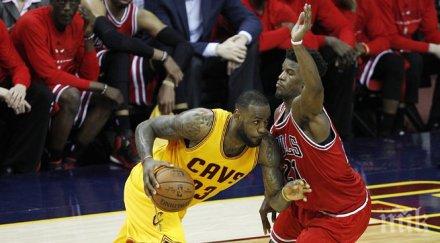 кливлънд надигра чикаго леброн джеймс отбеляза точки
