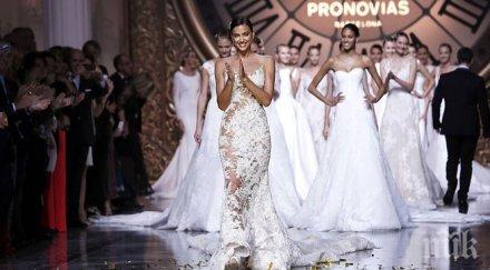 ирина шейк представи булчинска колекция барселона